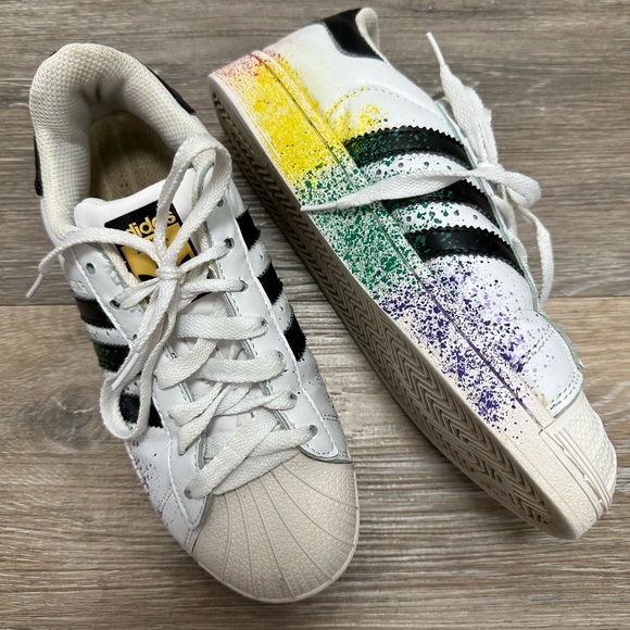adidas Shoes Adidas Superstar Limited Edition Pride Paint Splatter